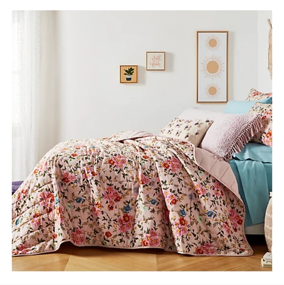 wild sage Other - Wild Sage™ Floral Garden 2-Piece Twin/Twin XL Quilt Set